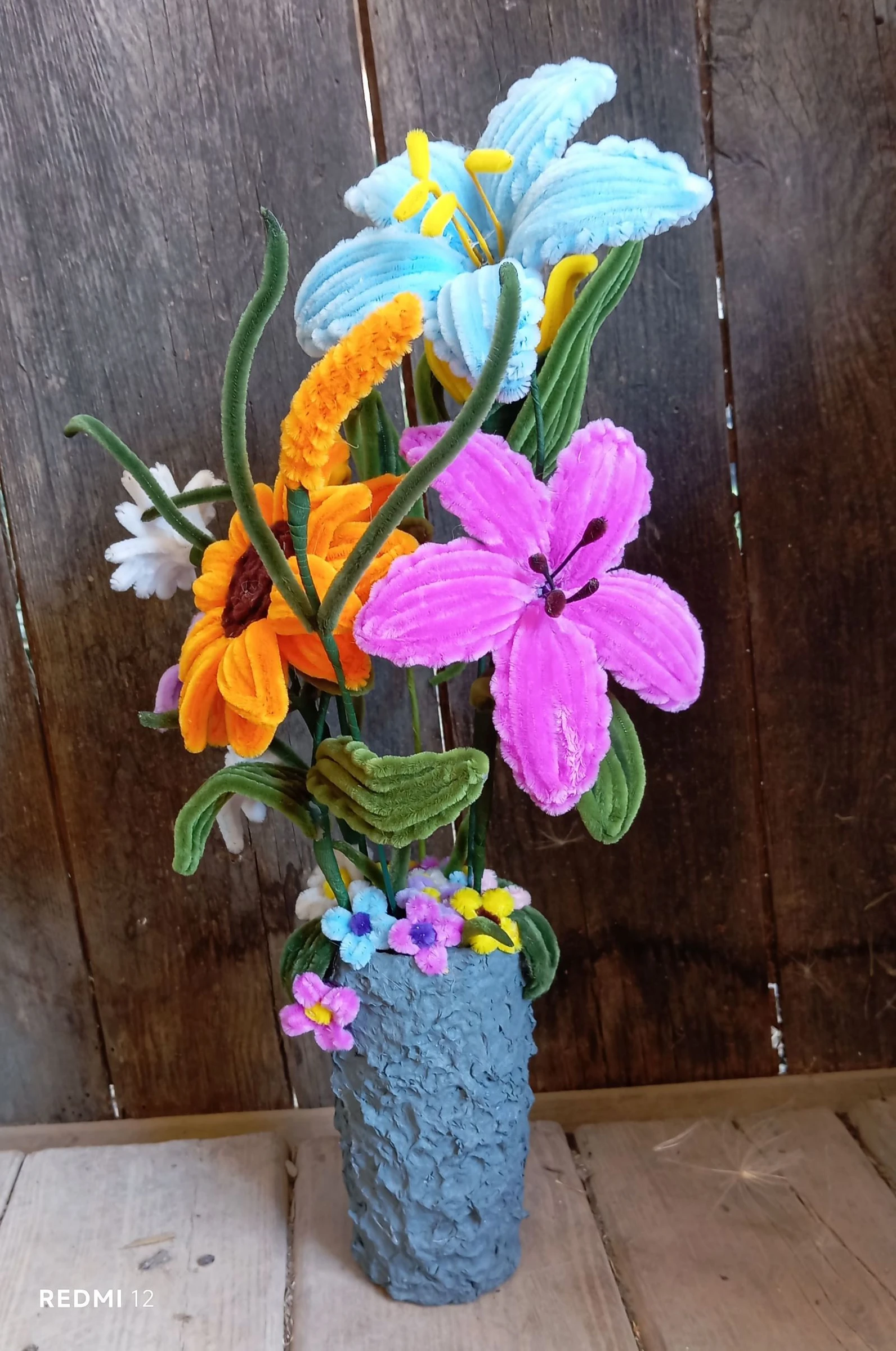 Decoratieve pijpen met bloemen – photo 3